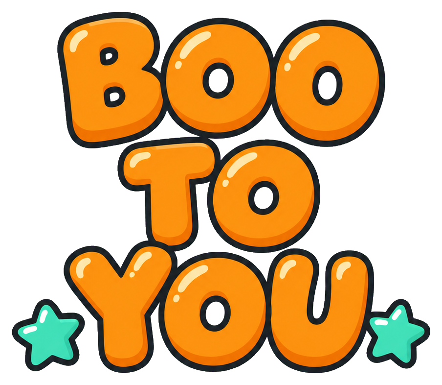Preview for Boo To You Cute Bubble Lettering