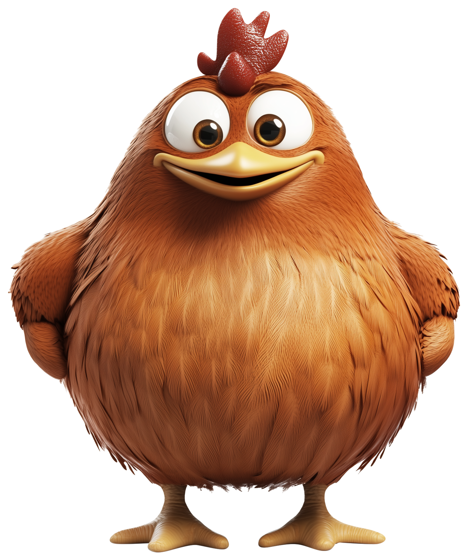 Preview for 3d Cartoon Chicken Sticker
