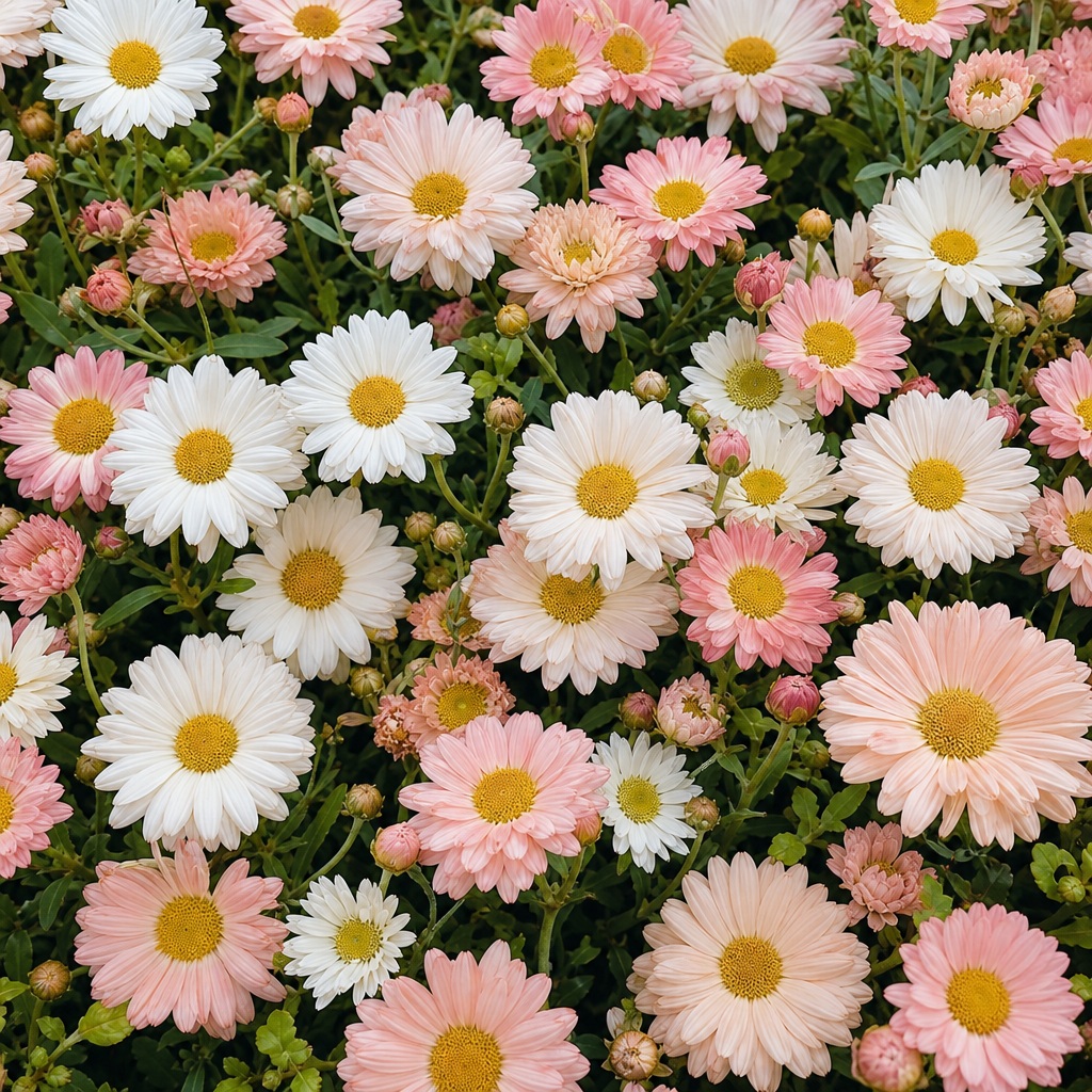 Preview for Pink And White Floral Background Stock Image