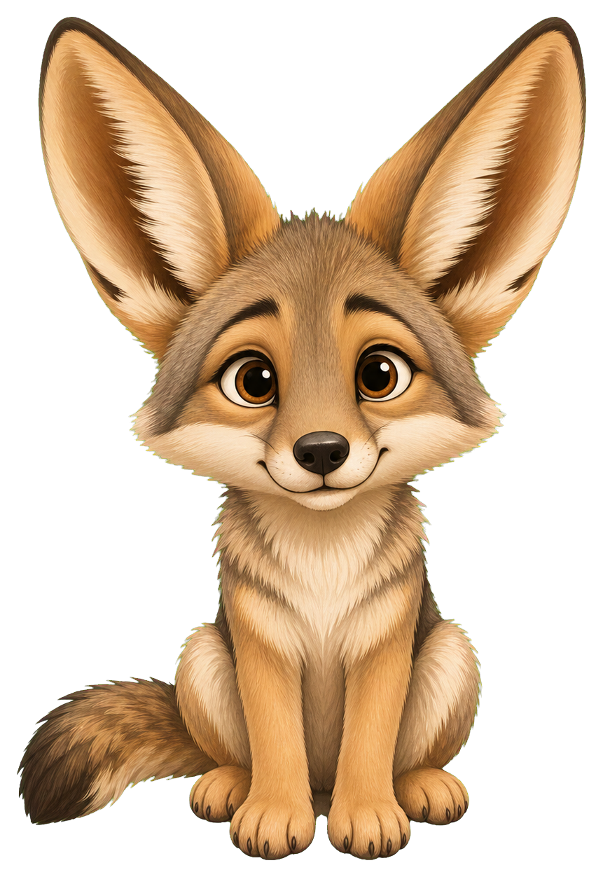 Preview for Coyote Big Ears Sticker
