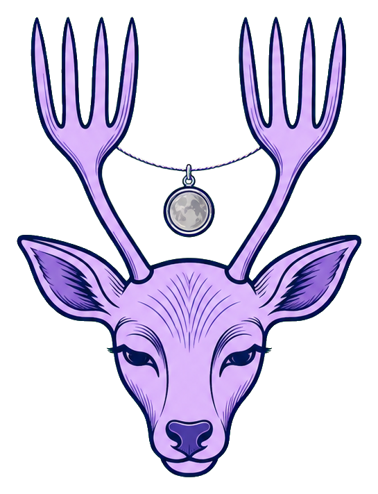 Preview for Lavender Antler Oracle Sticker