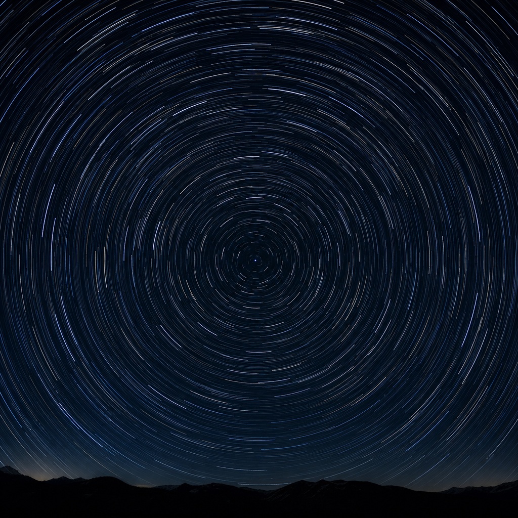 Preview for Star Trail Night Sky Background