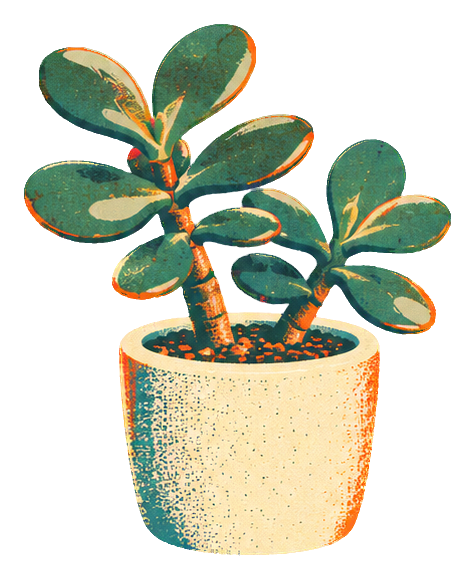 Preview for Risograph Houseplants Jade