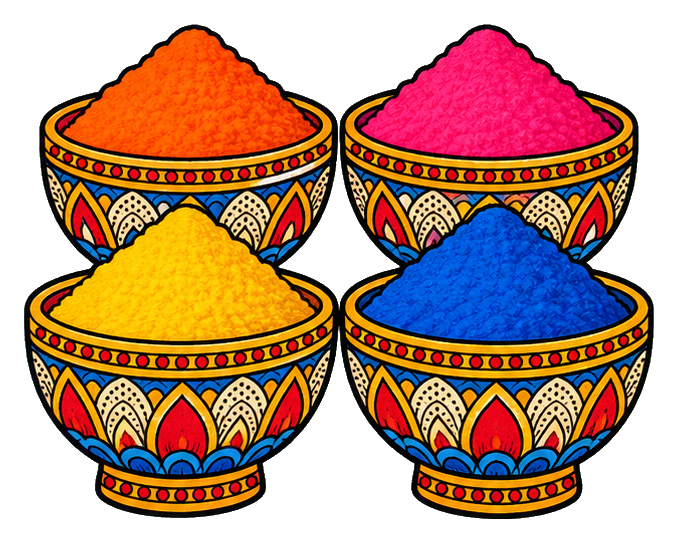 Preview for Diwali Rangoli Powder Bowls