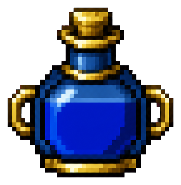 Preview for Brass Mana Flask Sticker