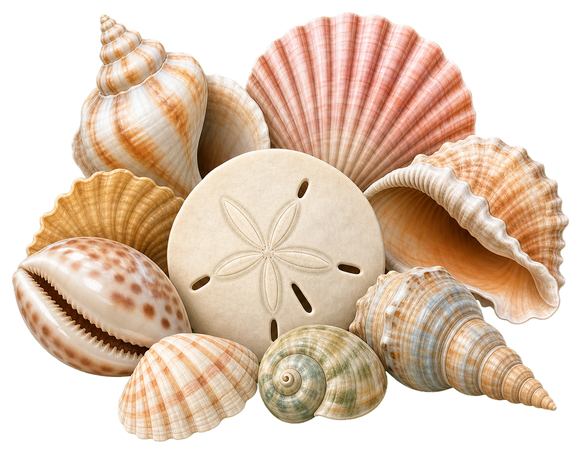 Preview for Beach Shells Sticker