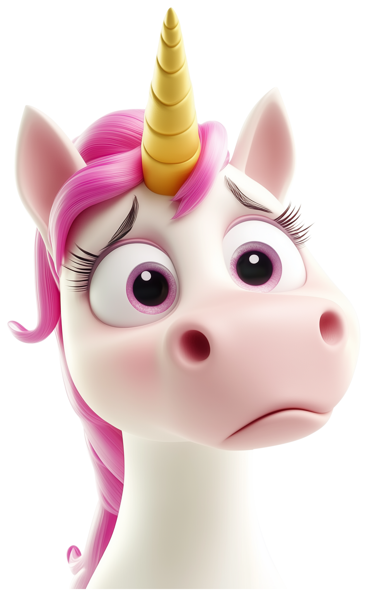 Preview for Cute Unicorn Emoji Sticker