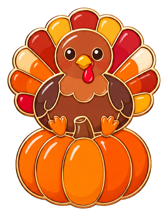 Preview for Turkey On A Pumpkin