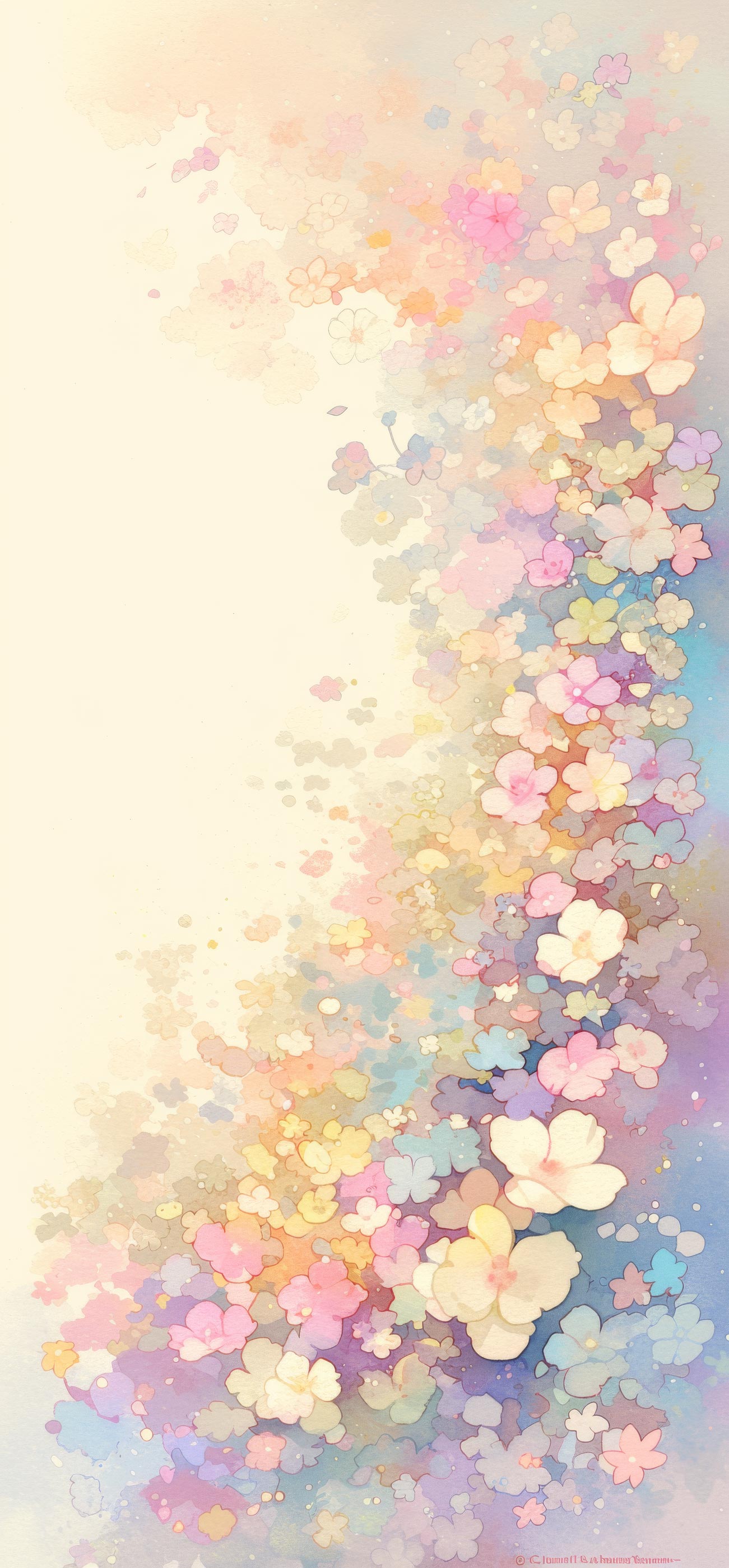 Preview for Pastel-floral-background-easter-phone-08e5a