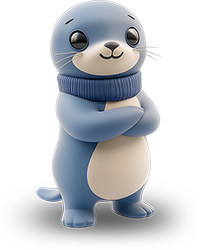 Preview for Seal-character-illustration-animal-sticker-edebd