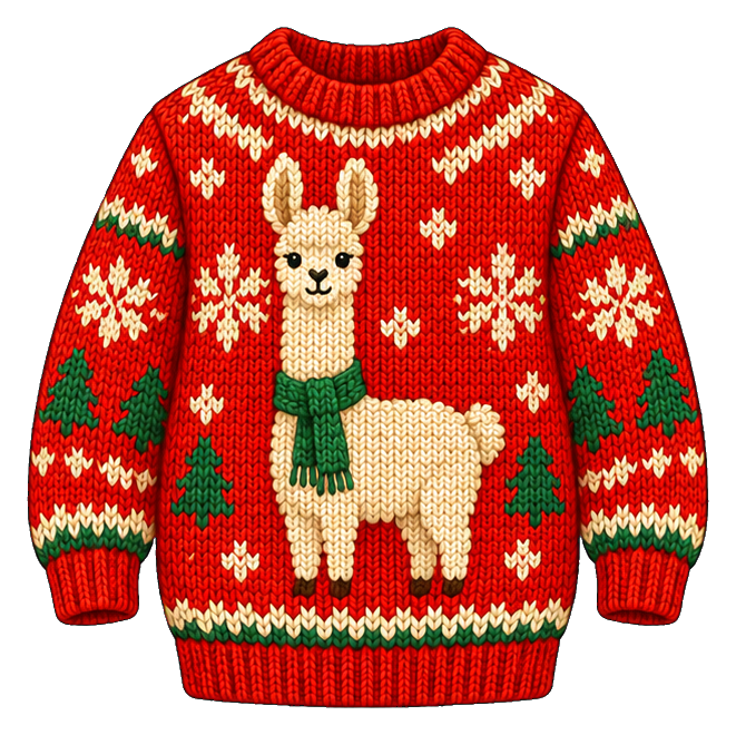 Preview for Llama Ugly Sweater