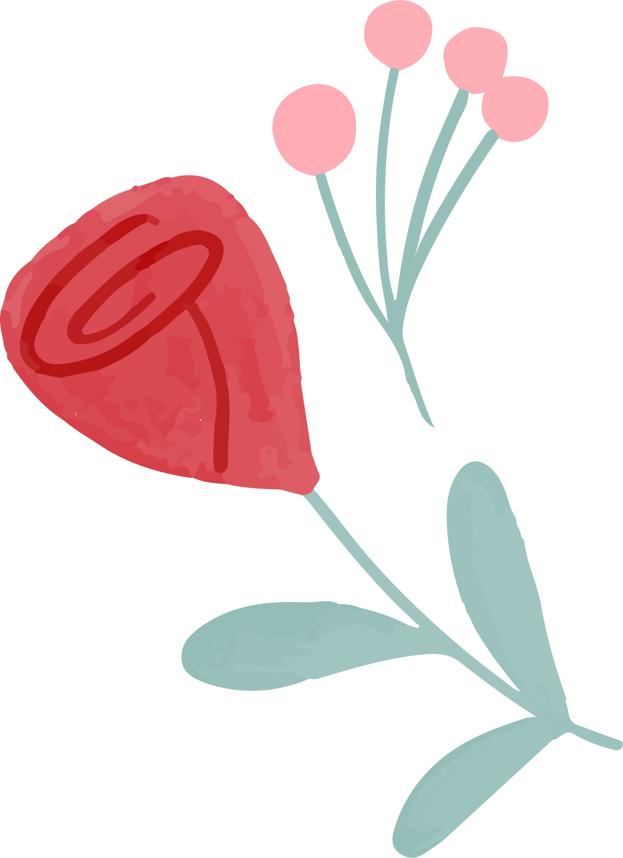 Preview for Simple-floral-illustration-watercolor-love-sticker-dc1ce