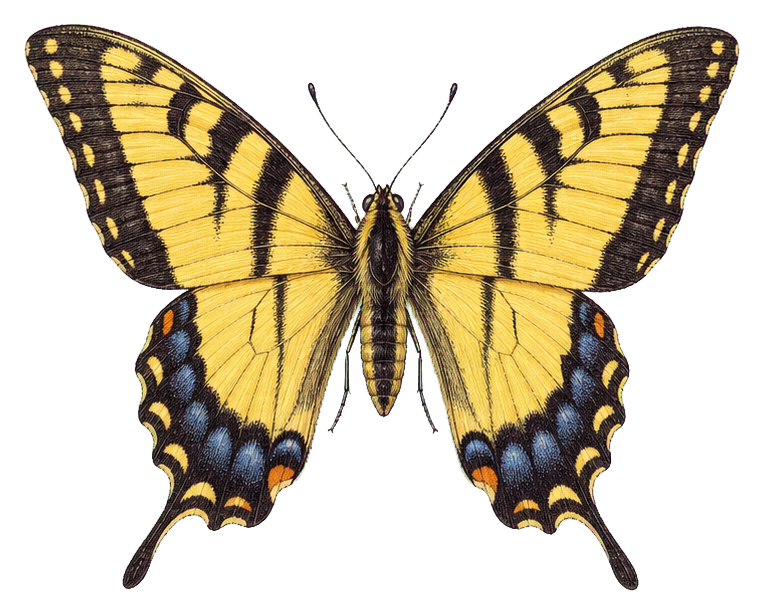 Preview for Tiger Swallowtail Female Sticker