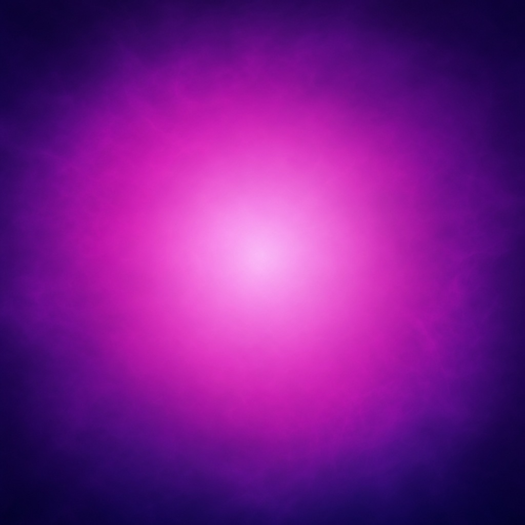 Soft magenta and violet radial glow with a bright glowing center on dark edges.