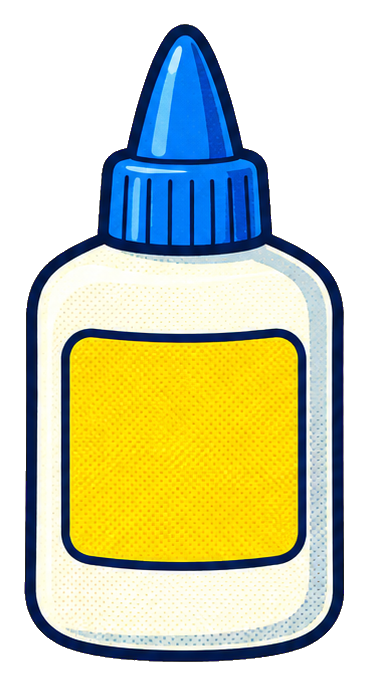 Preview for School Glue Bottle