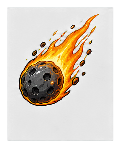 Preview for Meteor Sticker Graphic