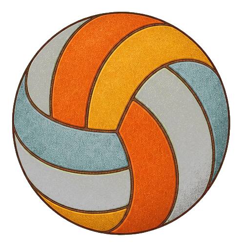 Preview for Beach Volleyball Sticker
