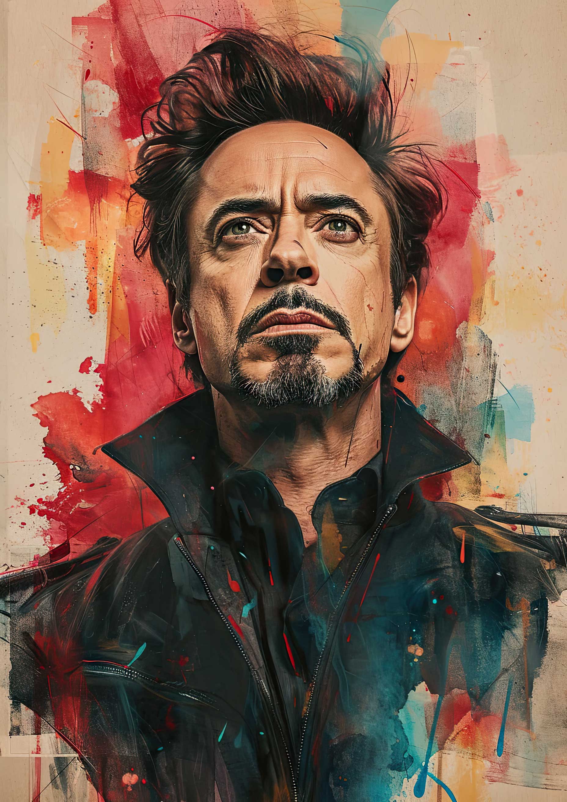 Preview for Robert-downey-jr-artistic-portrait-celebrities-background-3f199