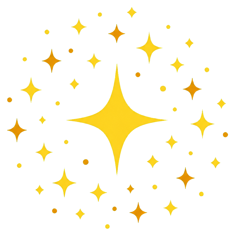 Preview for Minimal Sparkle Sticker Graphic