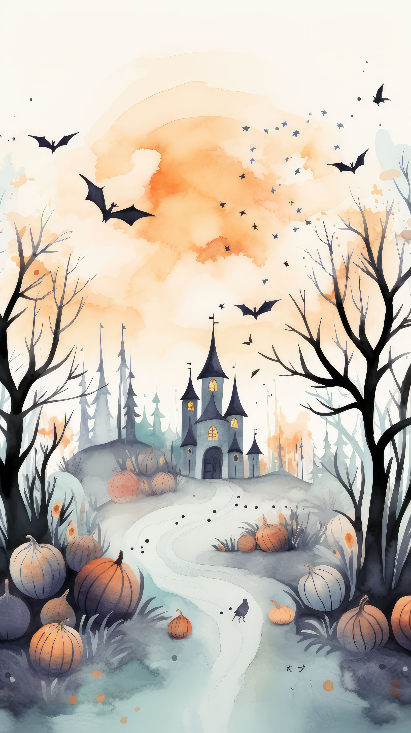 Preview for Halloween-castle-illustration-halloween-story-background-9ecd1