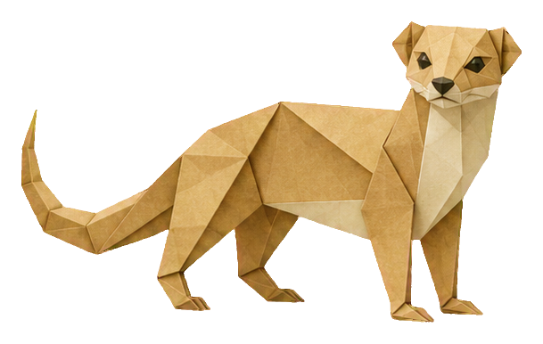 Preview for Origami Safari Animals Mongoose