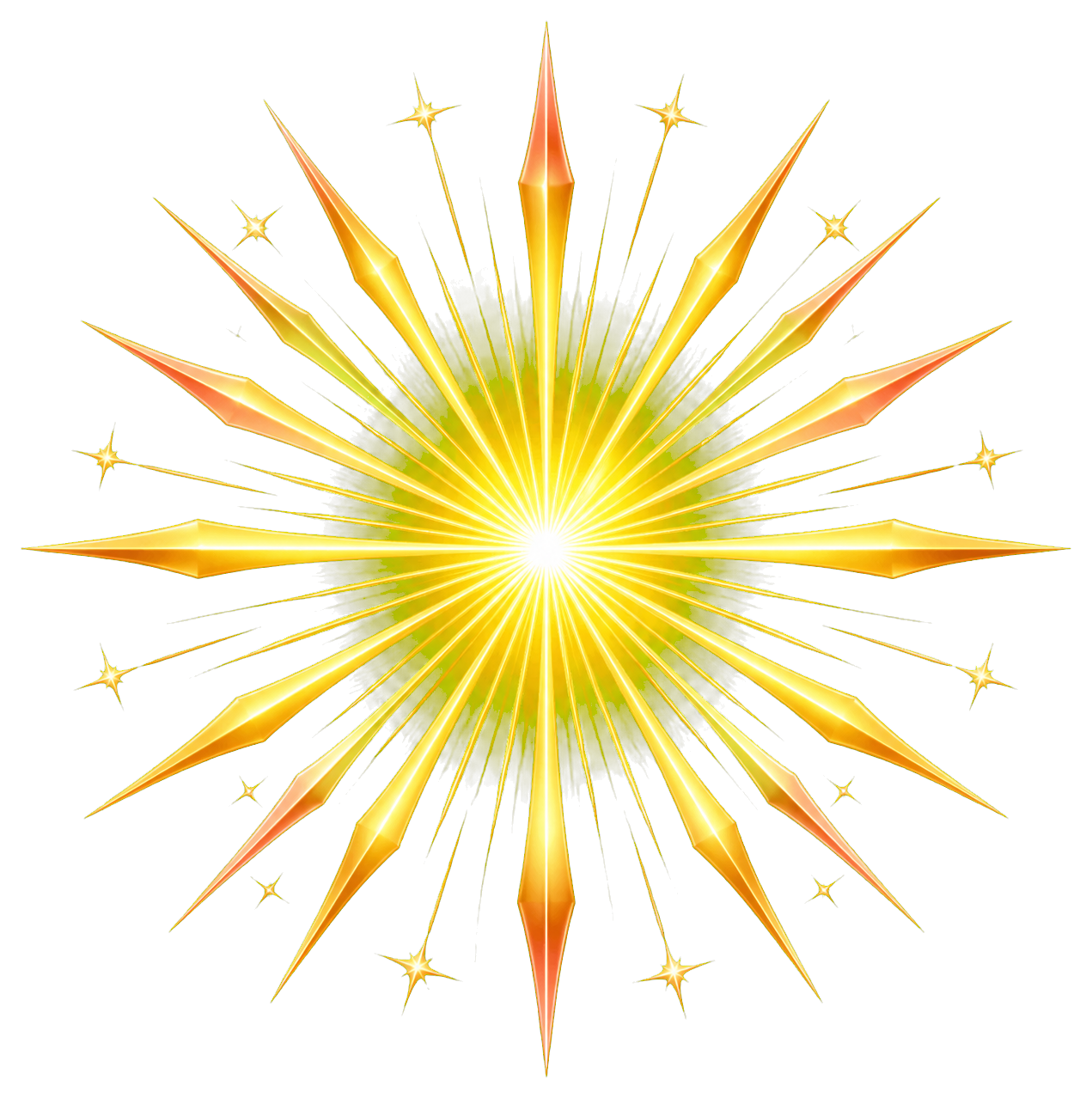 Preview for Radial Shine Sticker