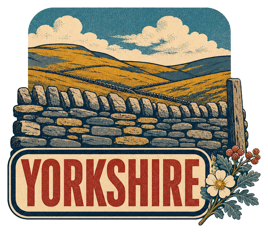 Preview for Yorkshire Moors Retro Uk Sticker
