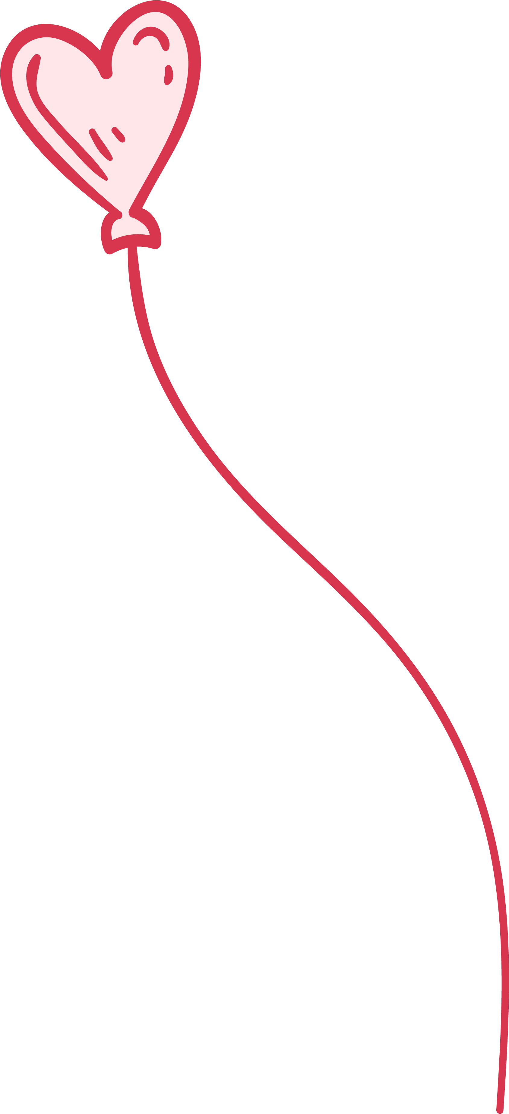 Preview for Heart-balloon-illustration-love-design-sticker-1bae8