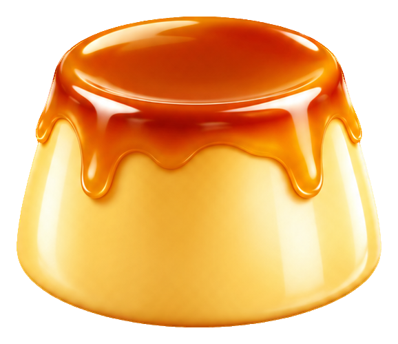 Preview for 3d Dessert Delights Caramel Pudding