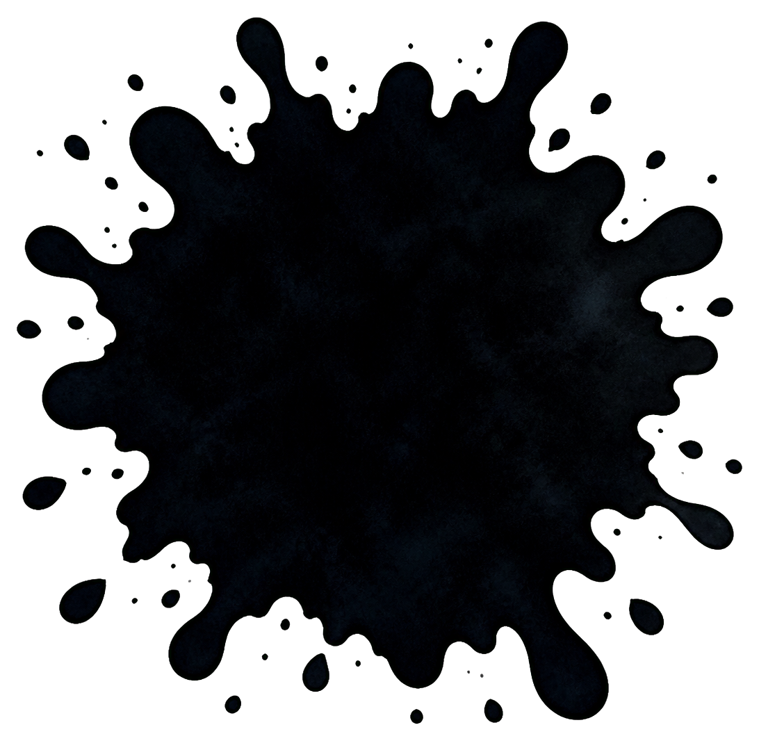 Preview for Ink Blob Sticker Graphic