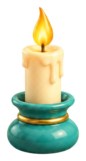 Preview for 3d Cozy Reading Reading Candle