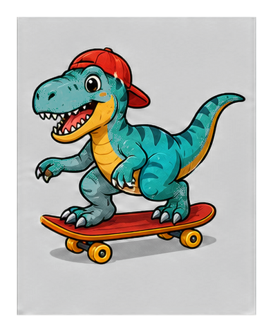 Preview for Raptor Skateboarder Sticker