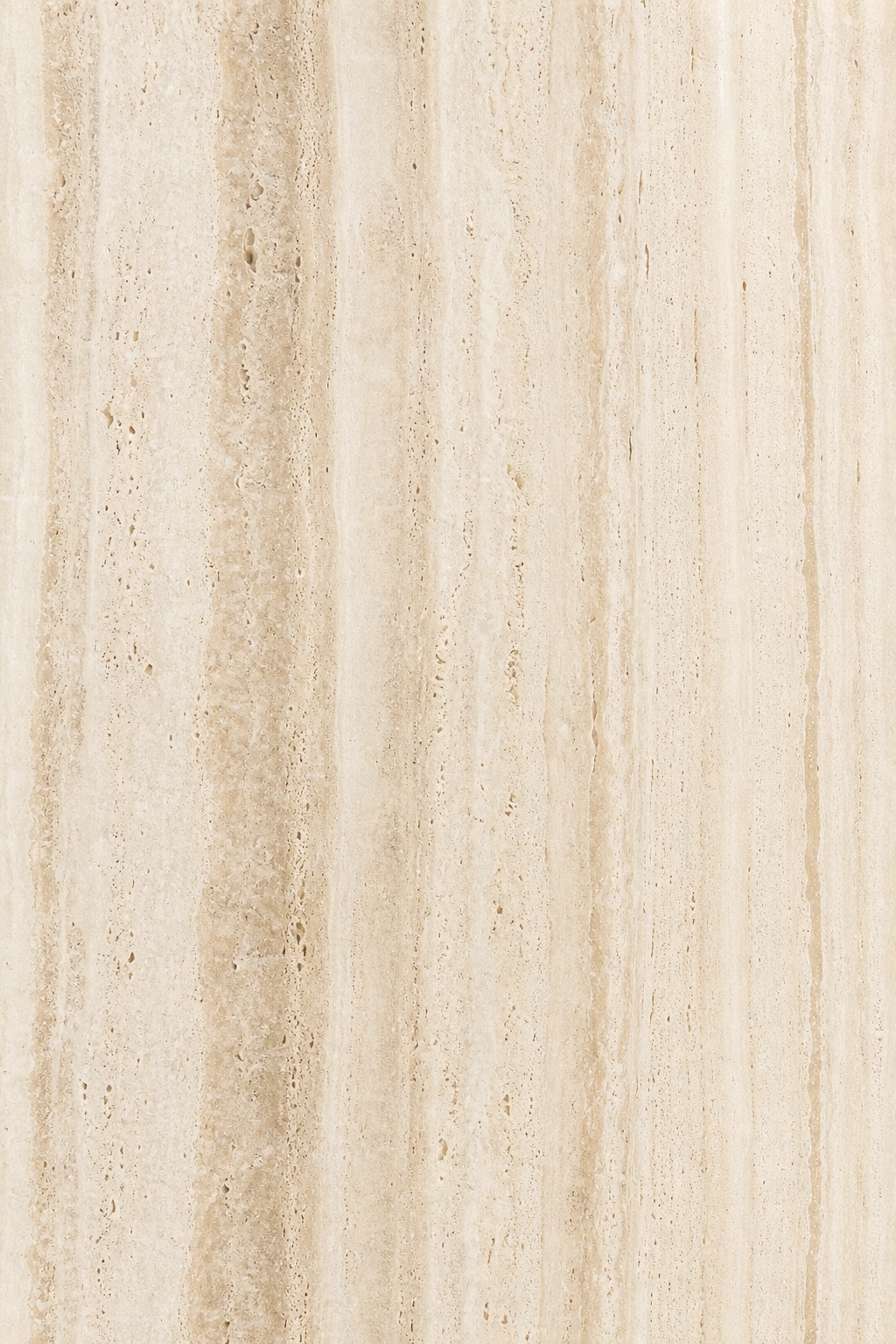 Vertical cream stone bands with subtle natural veining and a light marble texture.