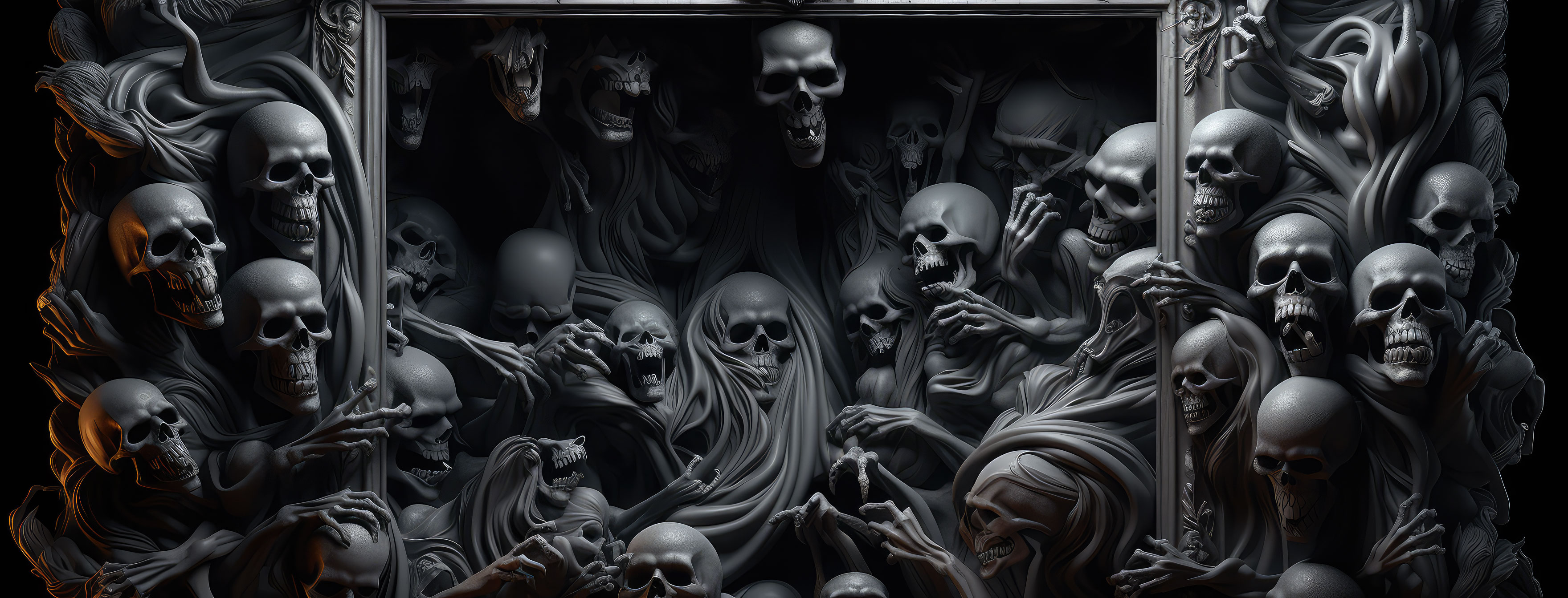 Preview for Dark-fantasy-gathering-illustration-halloween-cover-background-fa95d