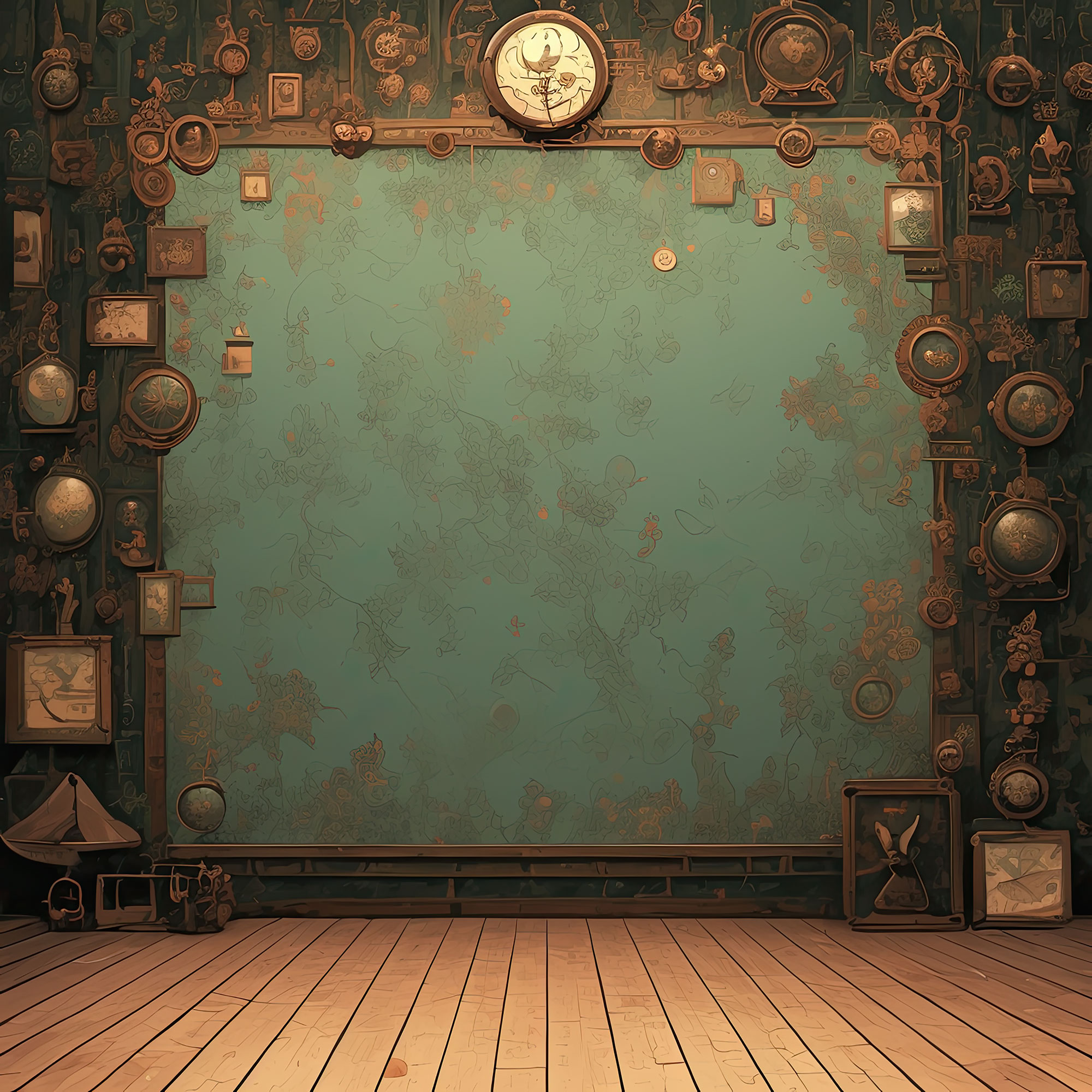 Preview for Vintage-chalkboard-room-decor-interior-backdrop-background-cb50d