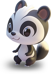 Preview for Cartoon-panda-illustration-animal-sticker-537ed
