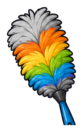 Preview for Feather Duster Sticker