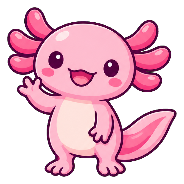 Preview for Waving Hello Axolotl