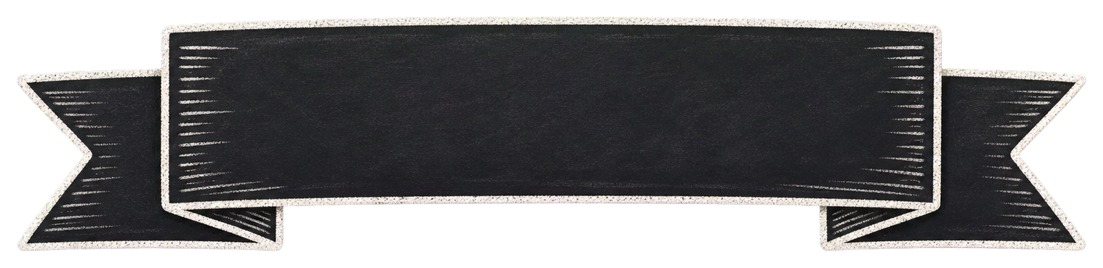 Preview for Black Chalk Banner Sticker
