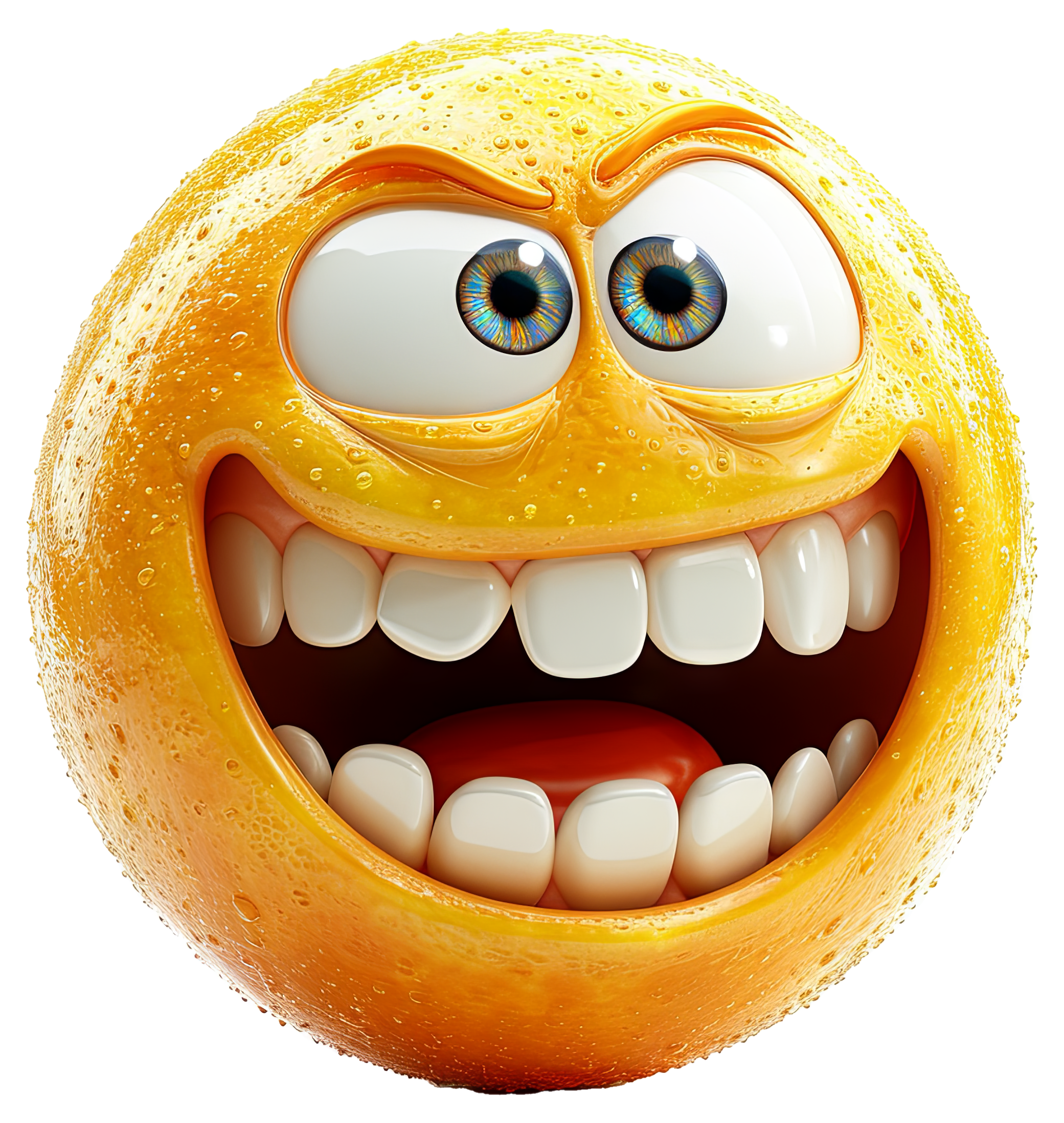 Preview for Smiling-orange-emoji-3d-emoji-sticker-9349f