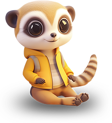 Preview for Cute-3d-lemur-character-sticker-057ea