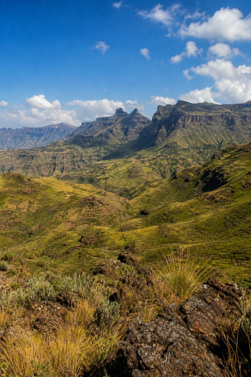 Preview for Dry Noon Volcanic Highlands Background