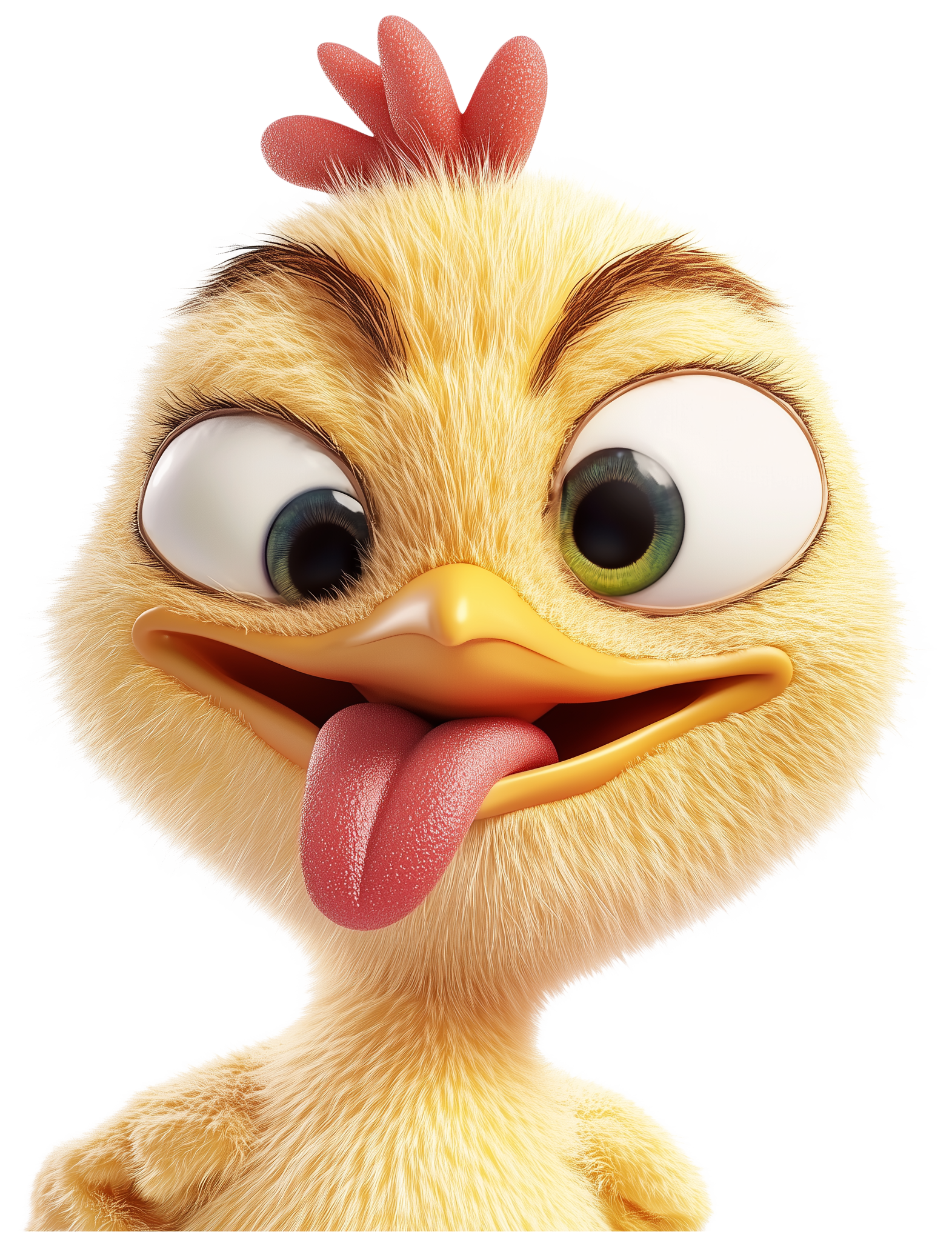 Preview for Chicken Emoji Sticker For Pizap Designs