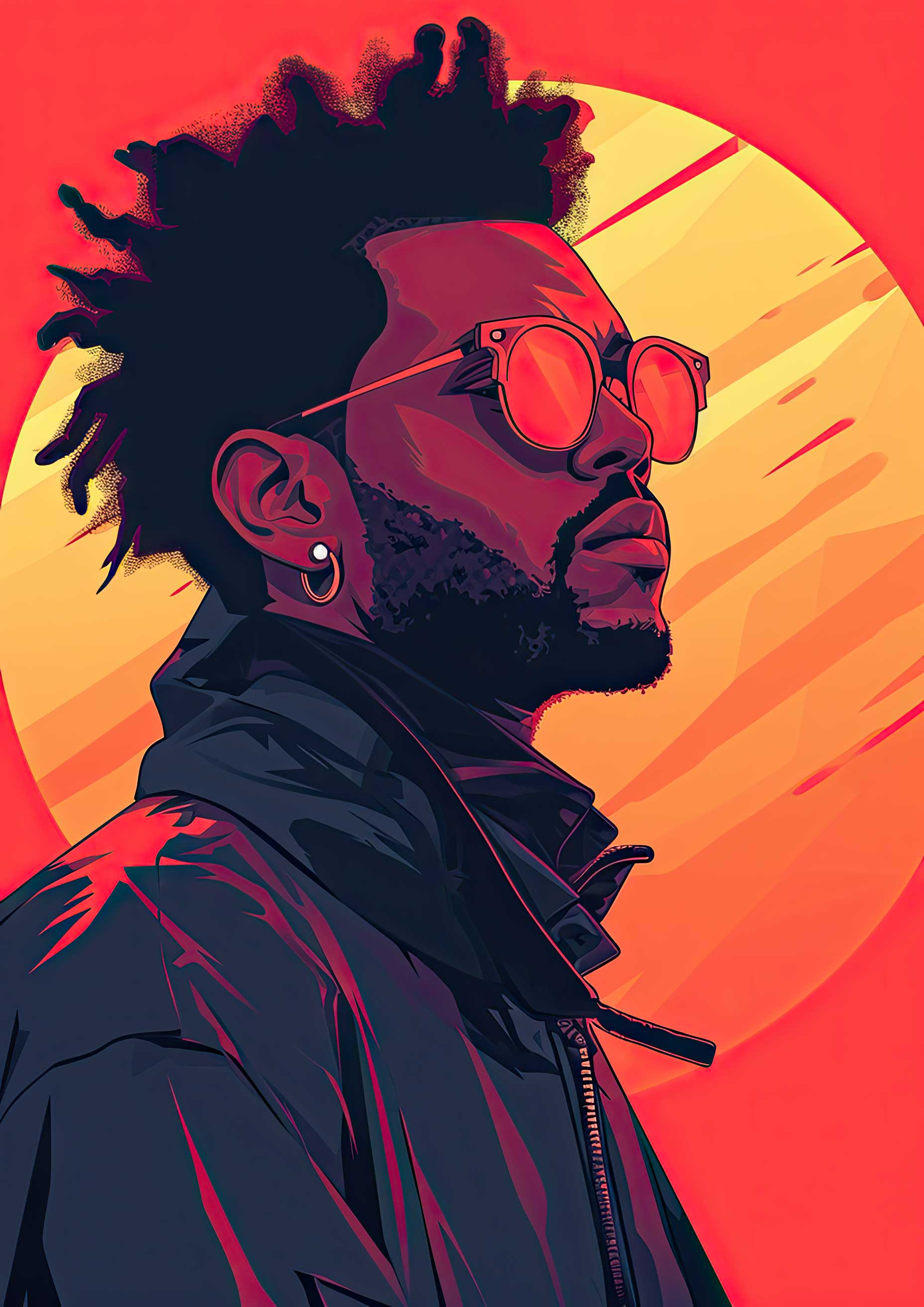 Preview for The-weeknd-inspired-art-celebrities-background-69ca0