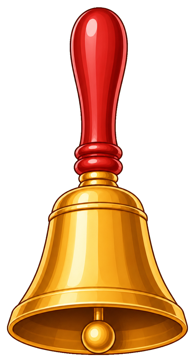 Preview for School Bell Sticker Graphic