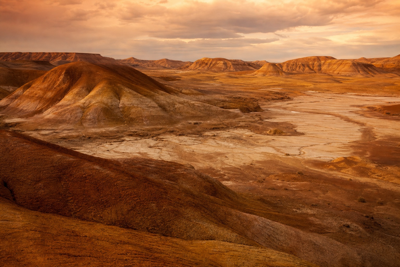 Preview for Desert Clay Landscape Background