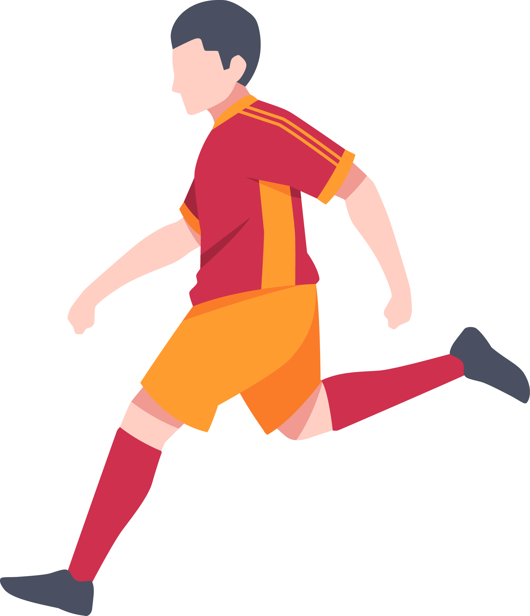 Preview for Soccer-player-illustration-sticker-8063e
