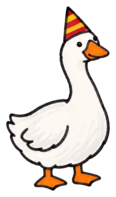 Preview for Party Hat Goose