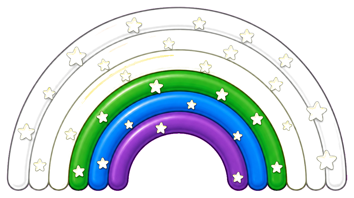Preview for Rainbow Starry Arc Sticker
