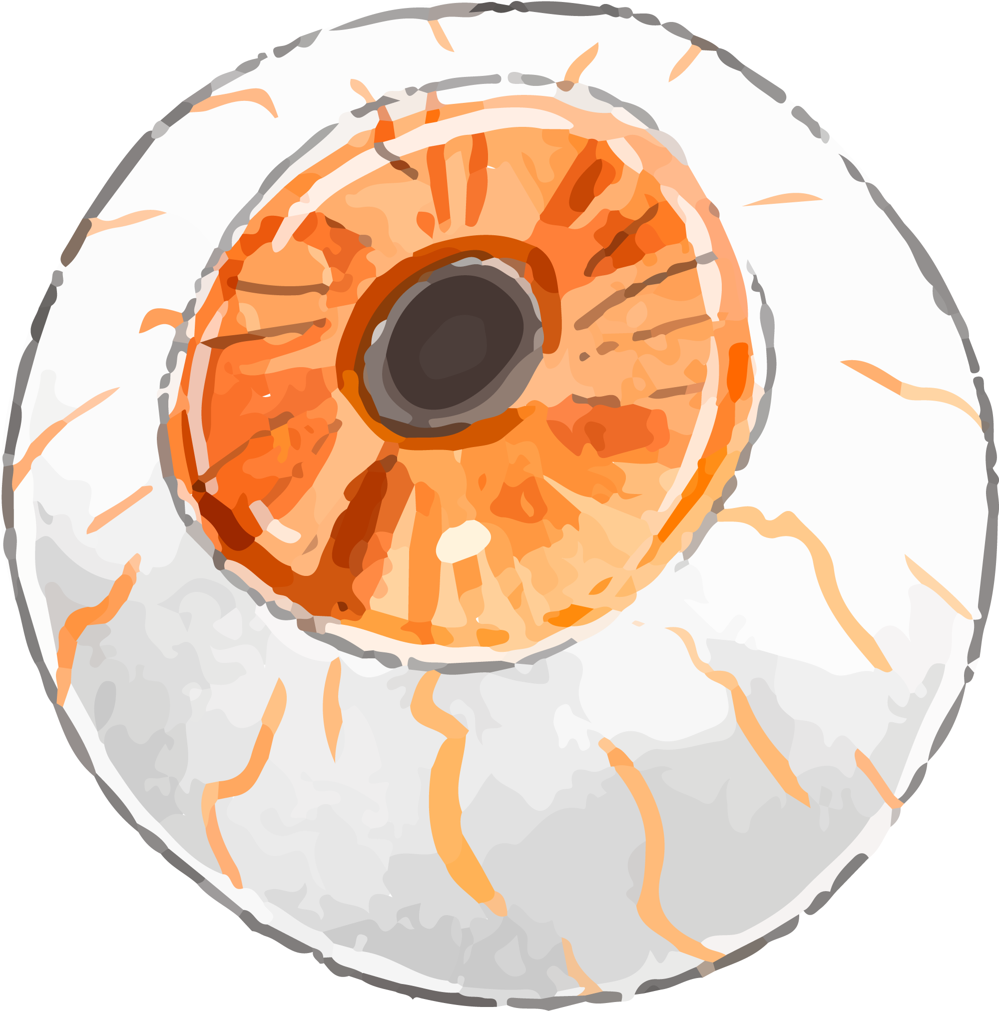 Preview for Bloodshot-eye-illustration-halloween-watercolor-sticker-47135